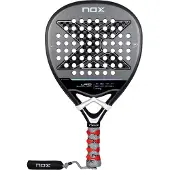 NOX La10 Quantum 12k By Leo Augsburguer 2025 Padel Racket Zilver 360-375 gr