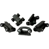 Rutgerson Marine Intermediate Bearing Rail Skate 23 Mm Zilver