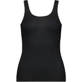 Mons Royale - Women's Folo Merino Tank - Merino-ondergoed XL, zwart