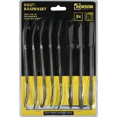 Benson Houtrasp / Raspset voor hout (8 delig)
