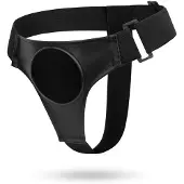 Easy Toys Fetish Collection – Harness Met Zuignap – Zwart