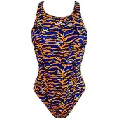 Turbo Top-tiger Swimsuit Blauw 3XL Vrouw
