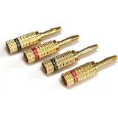 Norstone Banaanstekkers per 4 Connectors