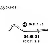 ASSO 04.9001 Voorpijp