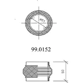 ASSO 99.0152 Voorpijp