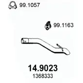 ASSO 14.9023 Voorpijp