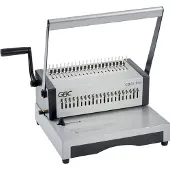 GBC CB25 Pro Handmatige Pons- en Bindmachine voor zwaar gebruik - Capaciteit 500 A4 vellen - Zilver