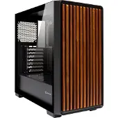 UNYKAch UNYKA UK121804, Midi-toren, PC, Zwart, Hout, ATX, E-ATX, Micro ATX, ABS (acrylonitril-butadieen-styreen), SGCC, Gehard glas, Hout, Gaming