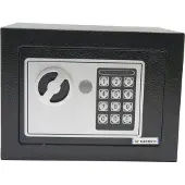 Benson Stahlex Elektronische Kluis - Zwart 17x23x17cm