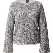 Vero Moda Blouse 'VMBELLA' grijs / zilver