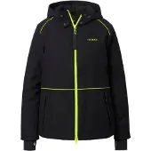 Ulla Popken Functionele jas neongroen / zwart