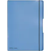 Herlitz My.book Schrift A4 Geruit PP Lichtblauw Geperforeerd