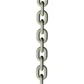 Goldenship Galvanized Calibrated Chain 100 M Zilver 10 mm