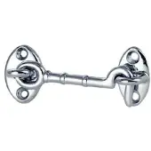 Perko 9-0956dp6chr Cabin Door Hook Closure Zilver 4´´