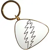 Rock Off Grateful Dead - White Plectrum - Sleutelhanger