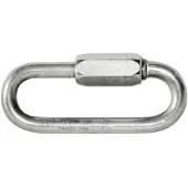 Peguet Quick Link Shackle 10 Units Zilver 8 mm