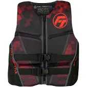 Full Throttle Rapid Dry Flex Back Life Jacket Rood M