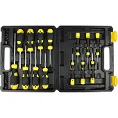 GereedschapXXL Schroevendraaier Set 32 dlg: 7 schroevendraaiers, 6 precisie, 17 bits.