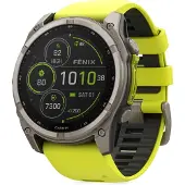 Garmin fenix 8 3.56 cm (1.4") 51 mm Digital 280 x 280 pixels Touchscreen Titanium Wi-Fi GPS (satellite)