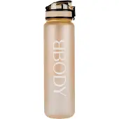 BBODY Motivational Drink Bottle 1 l Champagne | 1 stuk