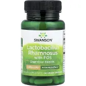 Swanson Health , Lactobacillus Rhamnosus Met FOS, 5 Miljard CFU, 60 Vegetarische Capsules