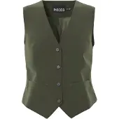 Pieces Gilet 'PCBOZZY' olijfgroen