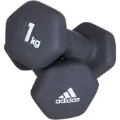 Adidas Fitness Dumbbell 4kg Zilver