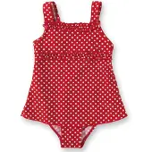 Playshoes Badpak rood / wit