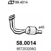 ASSO 58.0014 Katalysator