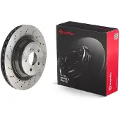 Brembo Remschijf 09C50211 achter, geventileerd, sterk gecarboniseerd, 1 Stuk