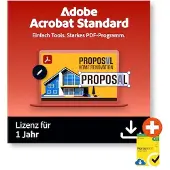 Adobe Acrobat Standard | 1 jaar | Win/Mac