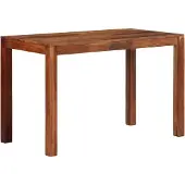 vidaXL Eettafel 120x60x76 cm massief acaciahout