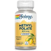 Solaray , Methyl Folate, Citroen, 800 mcg, 60 Zoetjes