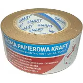 Smart Papieren Verpakkingstape Kraft Bruin 48mm x 50m - Sterk Solvent