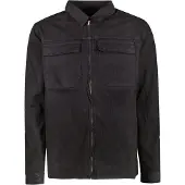 Cars Jeans Ronzo Shirt Zip Twill Gmd Black Maat: XXL | Longsleeves Outlet | Heren | Zwart
