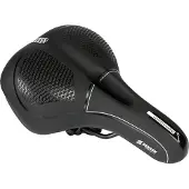 Benson Comfortabel Fietszadel Met Ventilatiegaten - Zwart