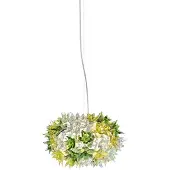 Kartell Design hanglamp Bloom S2, groen, Woon-/ Eetkamer, Kunststof, Design, hanglamp