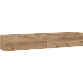 En.casa Tv-meubel Lapinlahti 180x31,5x29,5cm houtkleurig