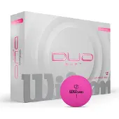 Wilson - Duo Soft Golf Ball Pink 12-ball