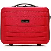 WITTCHEN Globe Cosmetic Tas 56-3A-654-35 Rood ABS