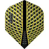 Harrows Silika NO2 Yellow Tough Crystalline Coated - Dart Flights
