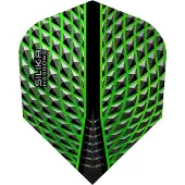 Harrows Silika Round NO6 Green Tough Crystalline Coated - Dart Flights