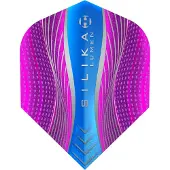 Harrows Silika Lumen Round NO6 Aqua & Pink Tough Crystalline Coated - Dart Flights