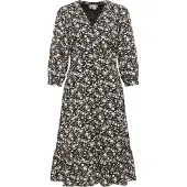 Usha Jurk gemengde kleuren / zwart