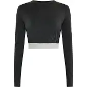 Mymo Functioneel shirt grijs / zwart