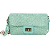 IZIA Schoudertas turquoise