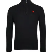 U.S. POLO ASSN. Trui zwart