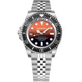 Bobroff BF0004iJ horloge. Automatisch uurwerk, oranje. Heren.
