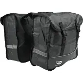 Lastpak Fietstas Dubbel 35 Liter - Bisonyl Mat Zwart