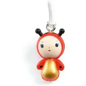 Djeco sleutelhanger tinyly Minico lieveheersbeestje cadeau.